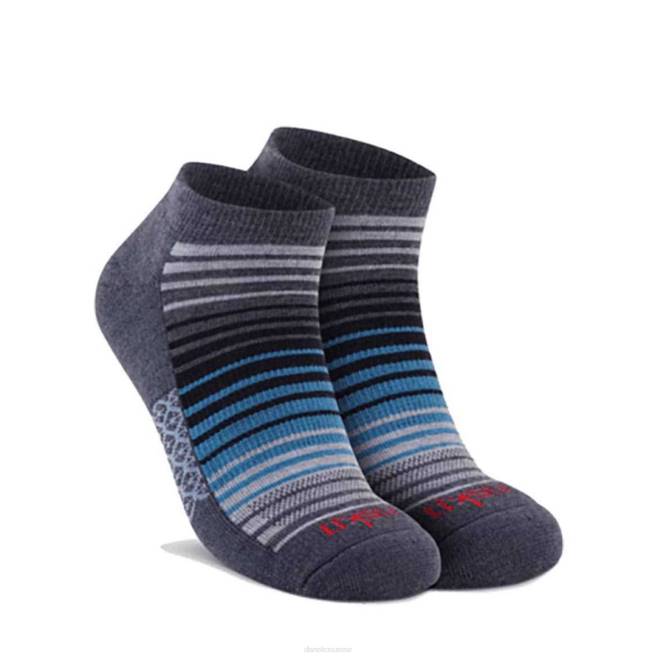 Dansko chaussettes unisexe rayures denim cheville en laine mérinos BF6Z263