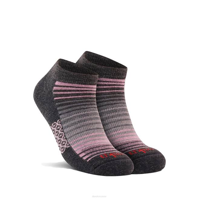 Dansko chaussettes unisexe rayures grises cheville en laine mérinos BF6Z267