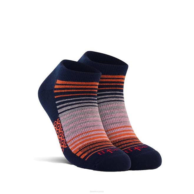 Dansko chaussettes unisexe rayures marine cheville en laine mérinos BF6Z268