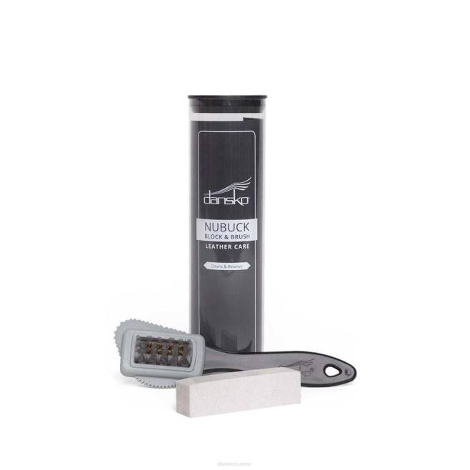 Dansko entretien des chaussures unisexe doux bloc de nubuck et brosse BF6Z274