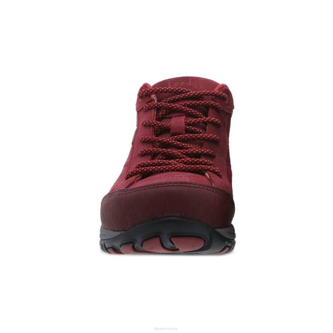 Dansko baskets et plein air femmes daim bruni rouge cachemire BF6Z209