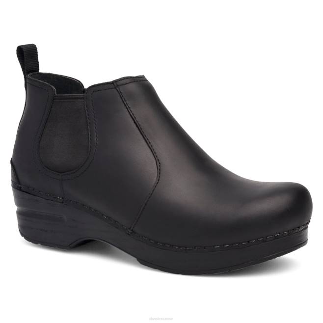 Dansko bottes et chaussons femmes noir huilé frankie BF6Z223