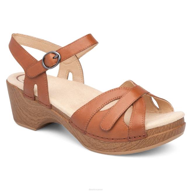 Dansko des sandales femmes chameau pleine fleur saison BF6Z119