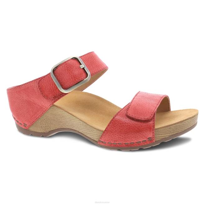 Dansko des sandales femmes corail fraisé bruni tanya BF6Z79