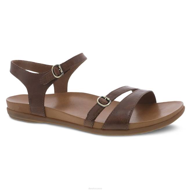 Dansko des sandales femmes cuir glacé beige janelle BF6Z88