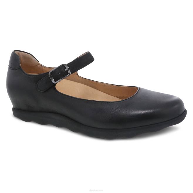 Dansko Mary Janes femmes nubuck bruni noir marcelle BF6Z157