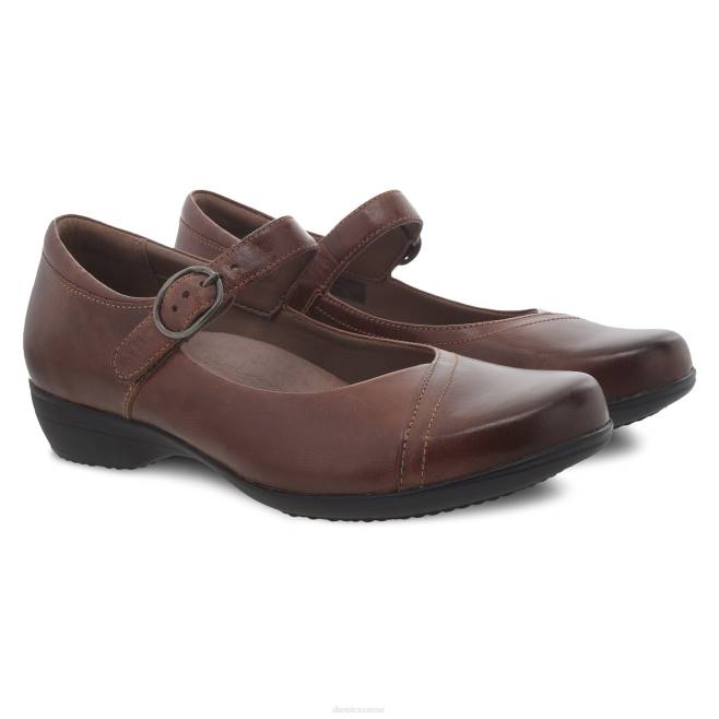 Dansko Mary Janes femmes veau bruni marron faon BF6Z152