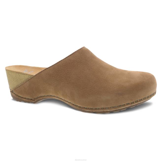 Dansko mules et mules femmes nubuck blanchi tan talulah BF6Z185
