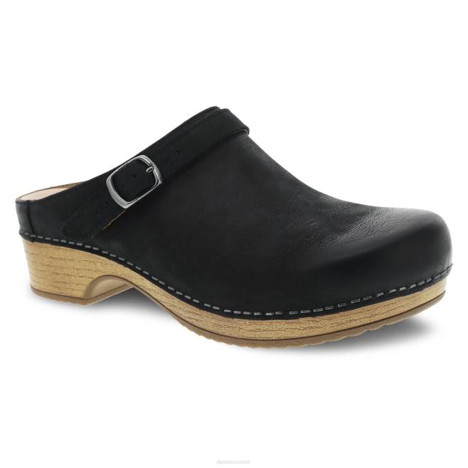 Dansko mules et mules femmes nubuck bruni noir baie BF6Z166