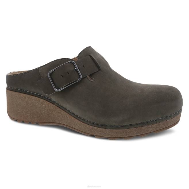 Dansko mules et mules femmes nubuck fraisé taupe caïa BF6Z184