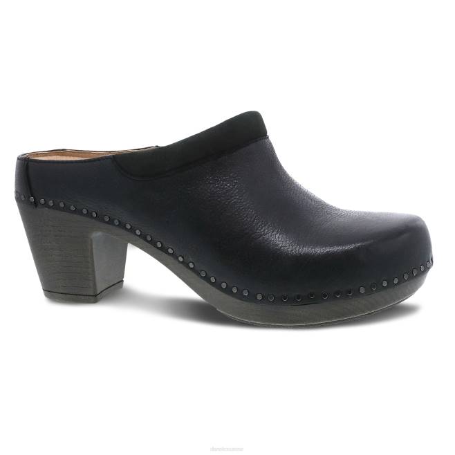 Dansko talons et compensés femmes noir fraisé bruni sammy BF6Z289