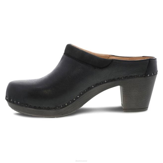 Dansko talons et compensés femmes noir fraisé bruni sammy BF6Z289