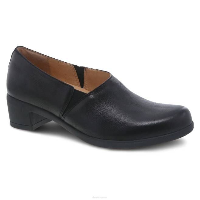 Dansko talons et compensés femmes nubuck bruni noir camdyn BF6Z250