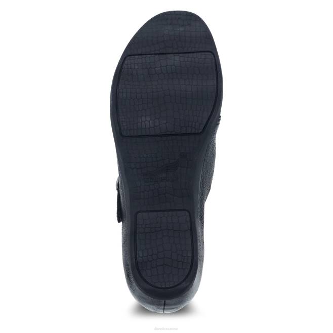 Dansko talons et compensés femmes nubuck bruni noir marisa BF6Z248