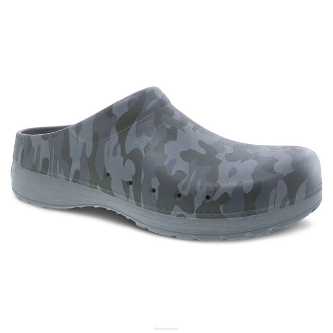 Dansko mocassins et mocassins Hommes camouflage gris kane BF6Z283